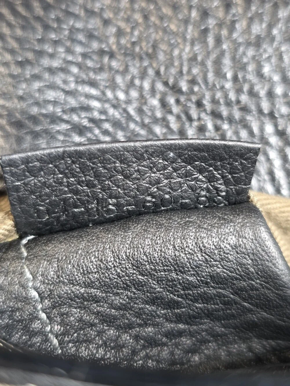 Chloé Marcie Small saddle bag in Black grained leather